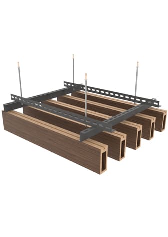 WOODEN BAFFLE CEILING SYSTEMS